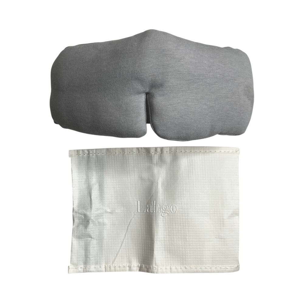 4-36 LUNYA LAHGO Washable Cotton Restore Sleep Mask Light-Gray
